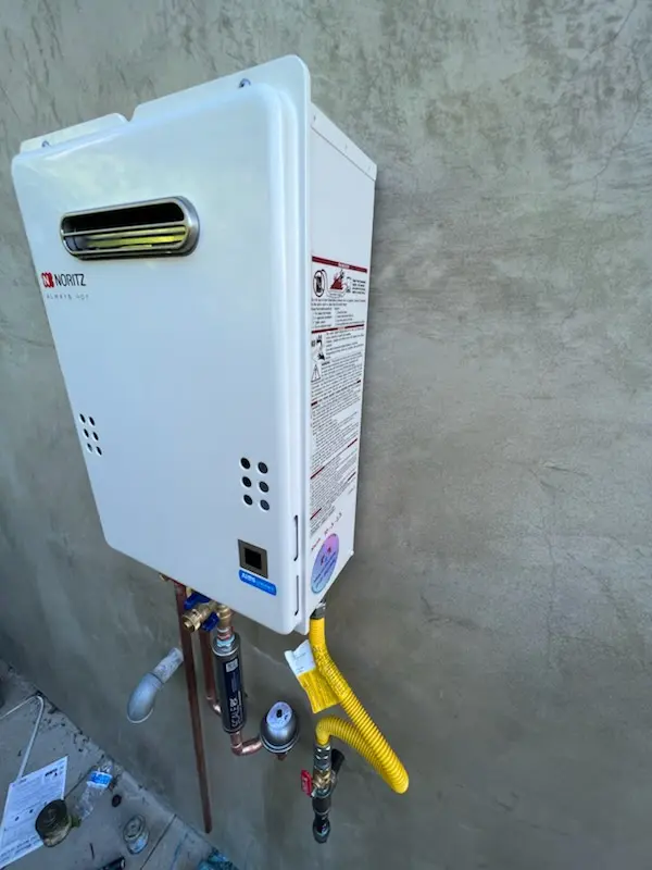 Tankless water heater installation for Snyder homes